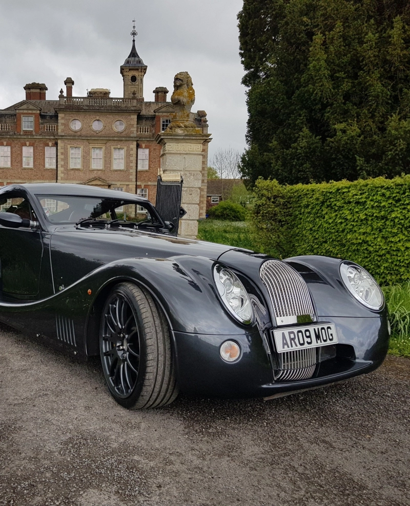 Morgan AeroMax car in black colour