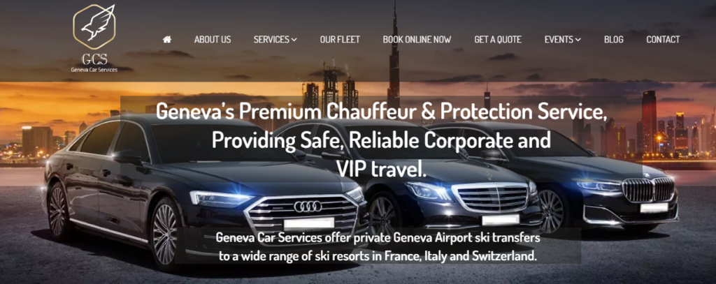 chauffeur service in Geneva