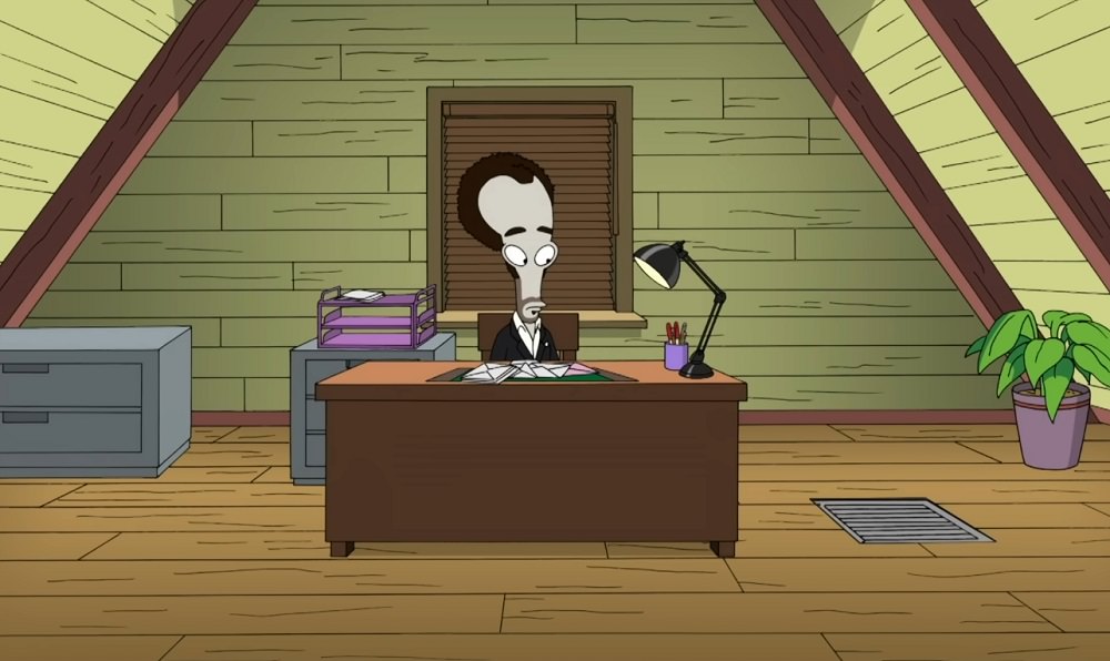 Inspired Roger in American Dad