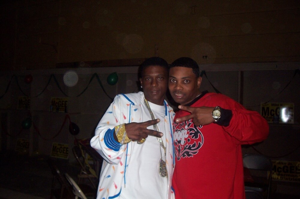 Lil Boosie with Friend