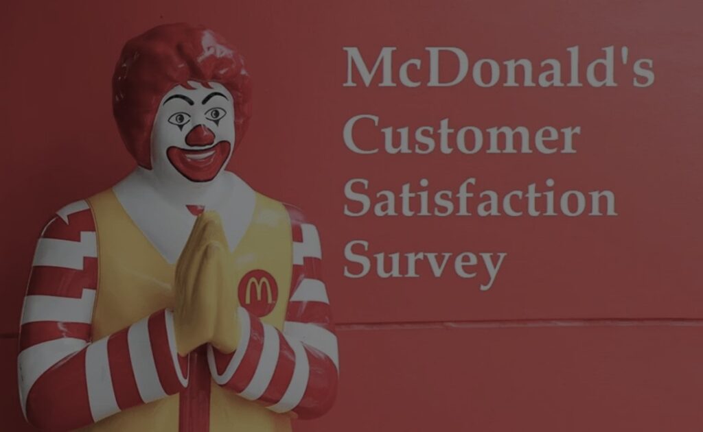 McDVoice.com Survey with Receipt