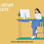 update udyam certificate