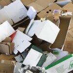 office waste cardboard collection